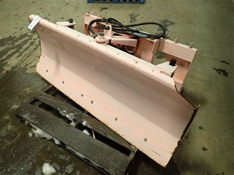 xdf 86 in skid steer snow plow skid steer attachment|TMG Industrial 86” Skid Steer Dozer Blade/Snow Plow Pusher, .